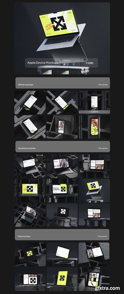 Apple Device Mockups Yunda