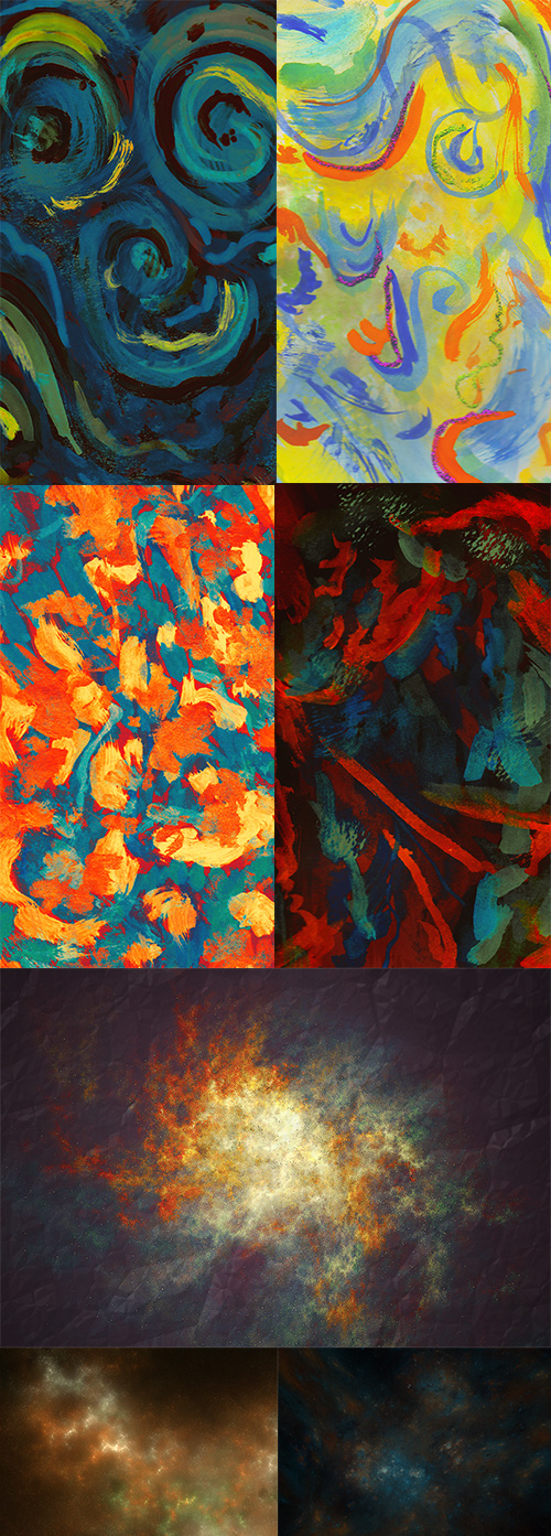 60 Pretty Crazy Colorful Textures Pack 100622