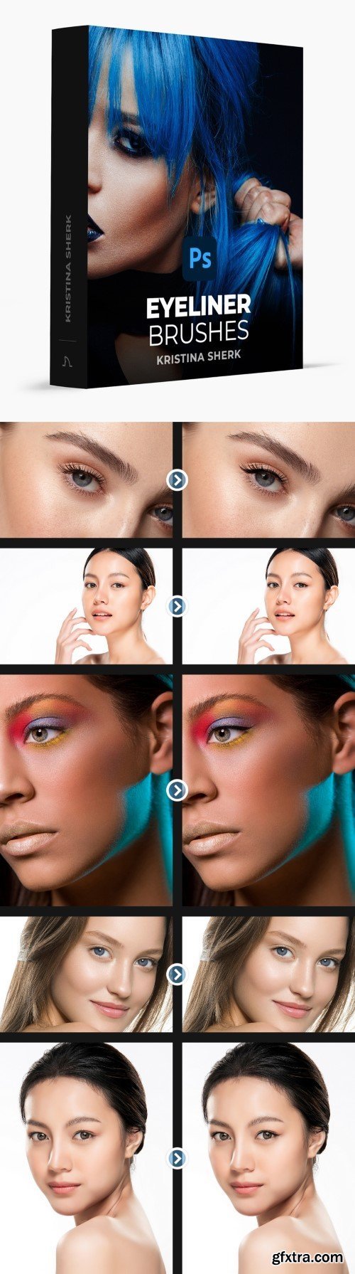 Kristina Sherk - Eyelash Brushes