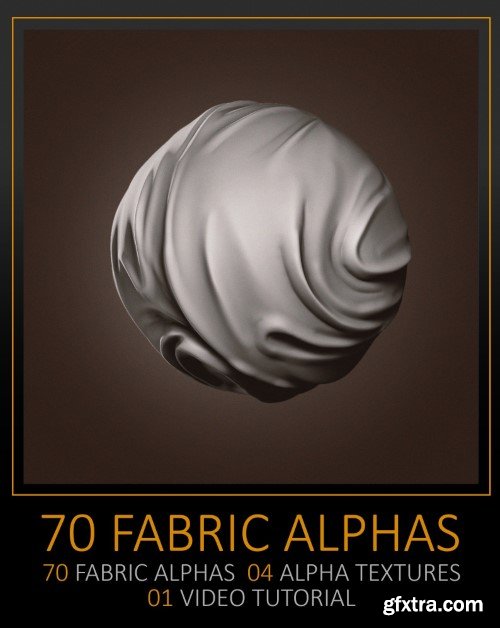 ArtStation - 70 Fabric Alphas and Texture