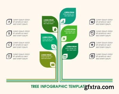 Trees Infographics 32xAI