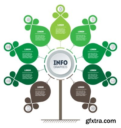 Trees Infographics 32xAI