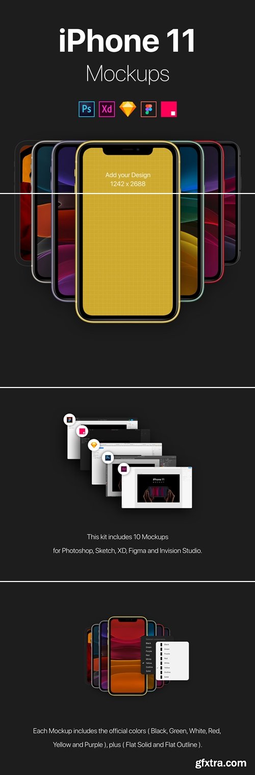 iPhone 11 Mockups