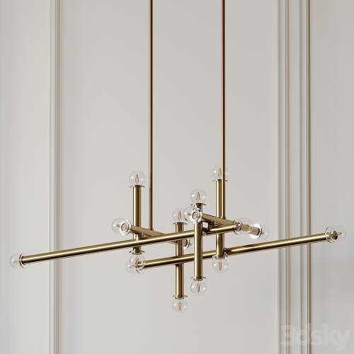 '3dsky Pro - Milano Linear Suspension By Jonathan Adler'