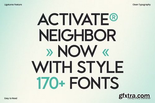 CreativeMarket - GC Codex A Neo-Sans with Clarity