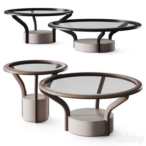 '3dsky Pro - Giorgetti Chanterelle Coffee Tables'