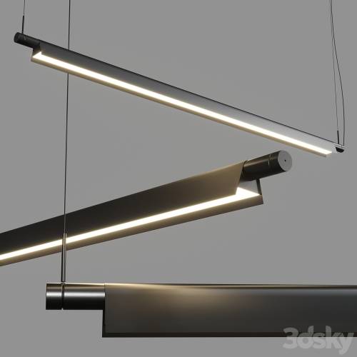'3dsky Pro - Compendium D81BW hanglamp Luceplan'