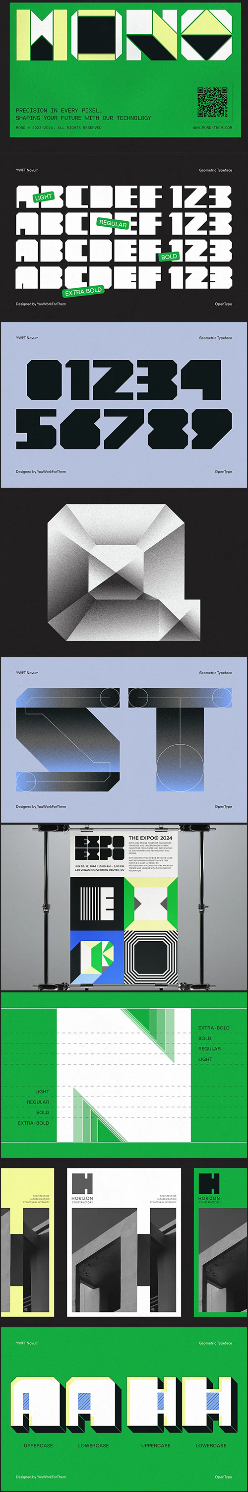 Novum Font Family YWFT 4xOTF Novum Font Family YWFT 4xOTF