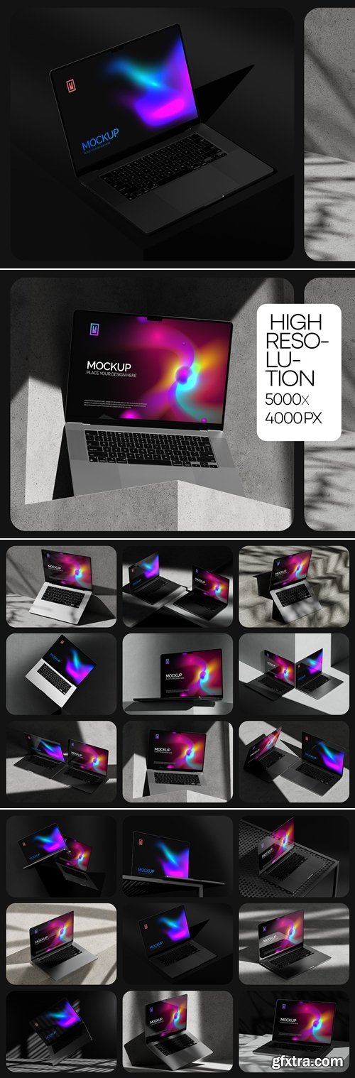 18 Macbook Pro Mockups