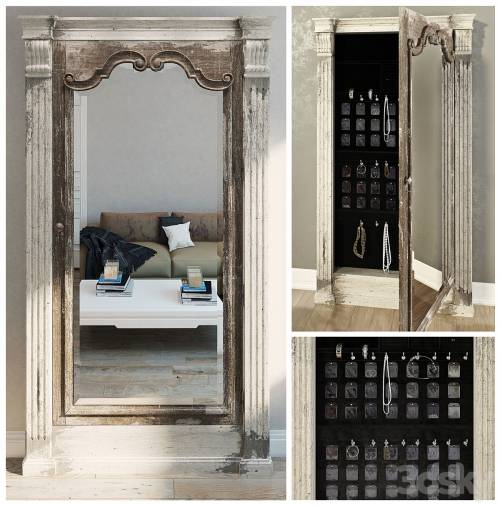 '3dsky Pro - Floor mirror Hooker Furniture'