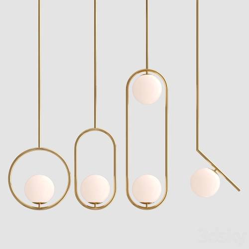 '3dsky Pro - Pendant Lamp Hoop collection'