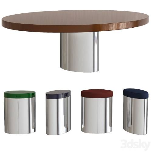 '3dsky Pro - RAYMOND Minotti coffee tables' '3dsky Pro - RAYMOND Minotti coffee tables'