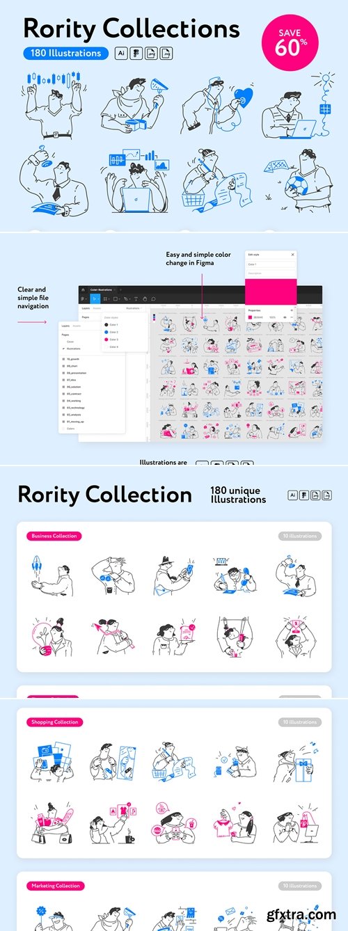 CreativeMarket - Rority Collection 14655460