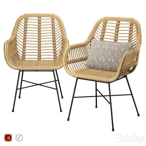 '3dsky Pro - Dining Chair Canora Rattan Natural' '3dsky Pro - Dining Chair Canora Rattan Natural'