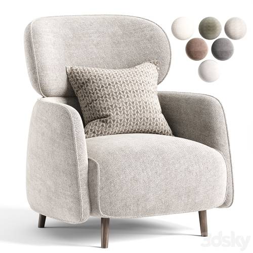 '3dsky Pro - LUNA Armchair' '3dsky Pro - LUNA Armchair'