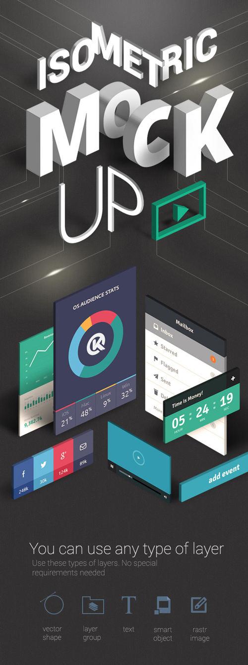 Isometric Mock-UP Actions vol.2 ATN, ASL 6583746