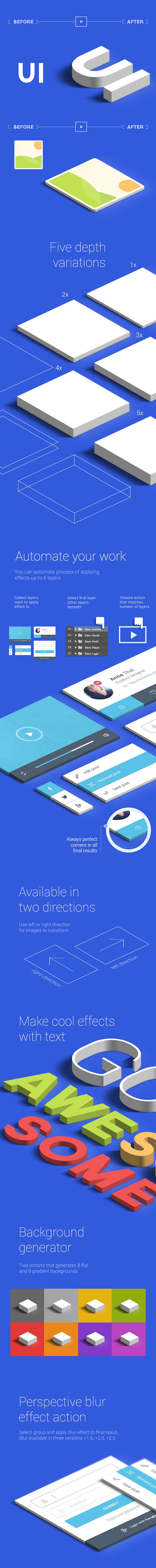 Isometric Ground Mock-UP Actions 11171437