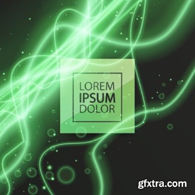 Fractal Geometric Abstract Decorative Lines Background 23xEPS