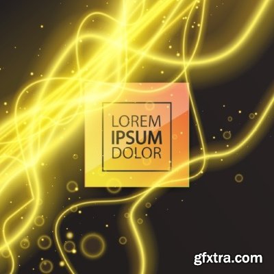 Fractal Geometric Abstract Decorative Lines Background 23xEPS