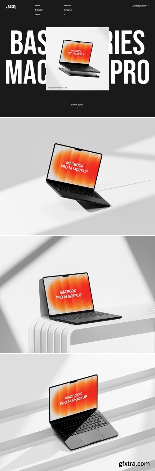 Basiq Clay - Animated Device Mockup