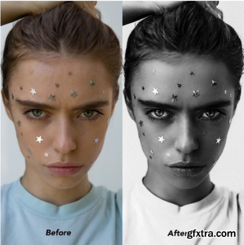 Max Thompson - Black & White Silver Metallic Lightroom Presets