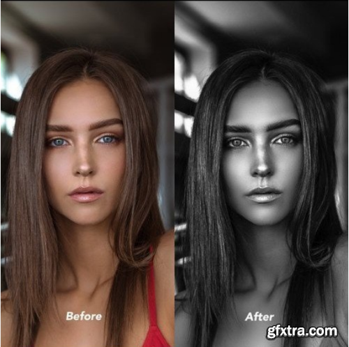 Max Thompson - Black & White Silver Metallic Lightroom Presets