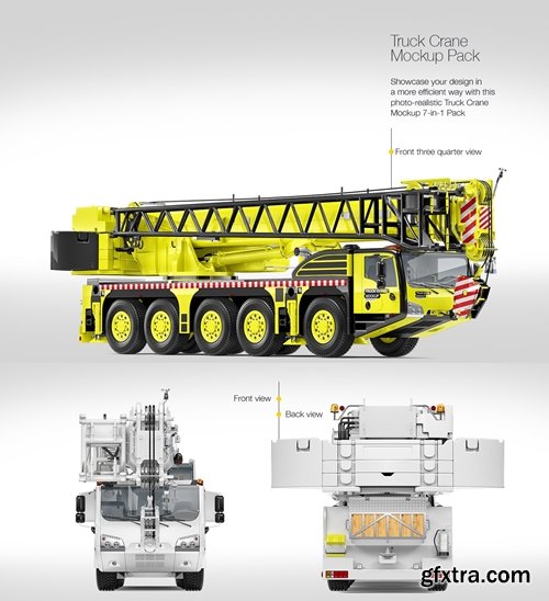 YellowImages - Truck Crane Mockup Pack 105664