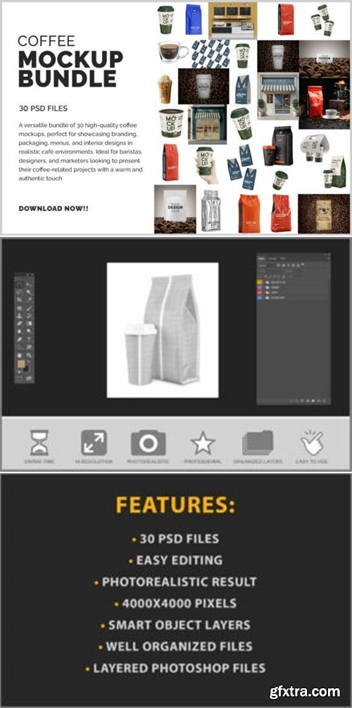 CreativeMarket - Coffee Mockup Pack 291589453