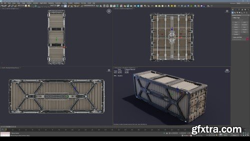 ArtStation - Sci-Fi Parts Kit Pack Vol 05 Container-PBR