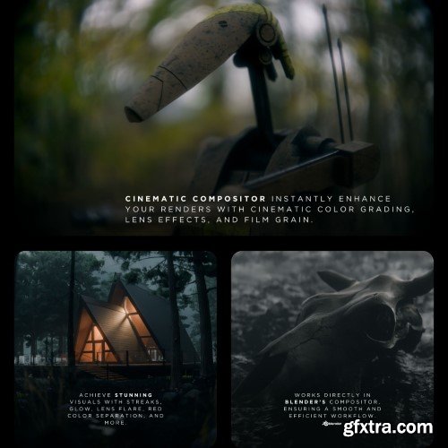 Cinematic Compositor Addon v1.4 for Blender