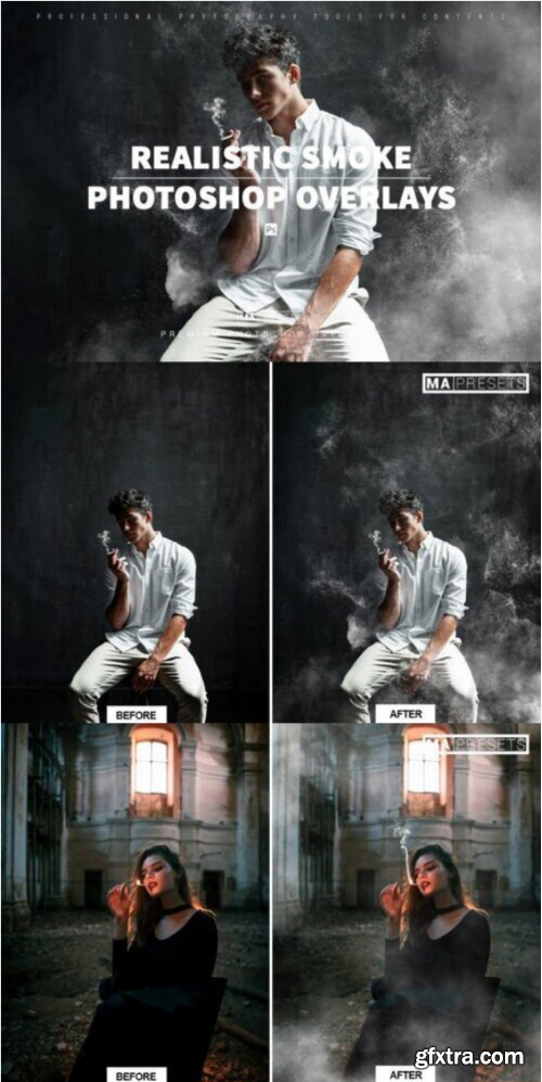 150 Realistic Smoke Overlays