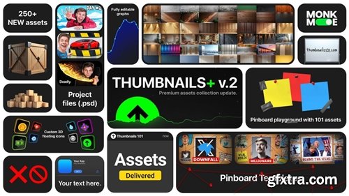 Thumbnails101 - Thumbnails+ Assets Pack v2.2
