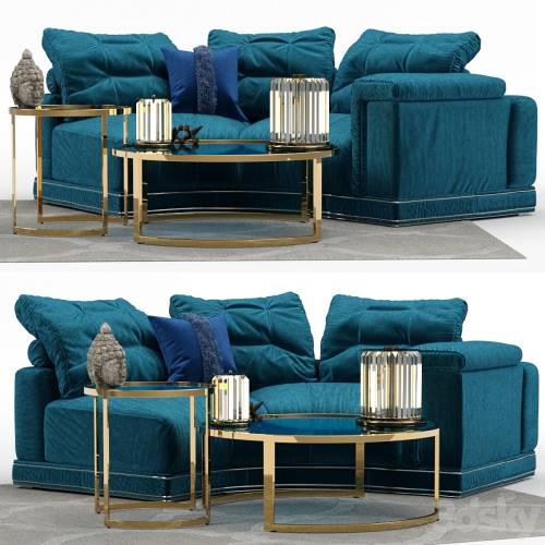 '3dsky Pro - Andrew Sofa by Fendi (Section B)' '3dsky Pro - Andrew Sofa by Fendi (Section B)'