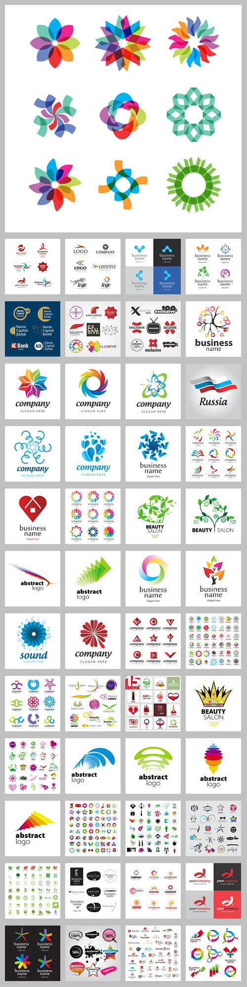 Fotolia - Logo Collection #2, 50xEPS GFXTRA.COM!