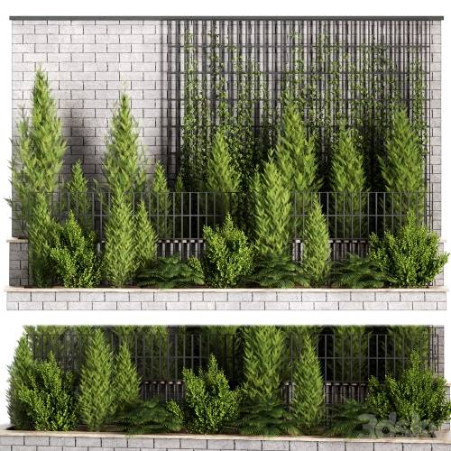 '3dsky Pro - Backyard and Landscape Bush and Tree set01'
