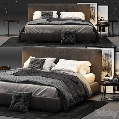 '3dsky Pro - Flexform Magnum Bed' '3dsky Pro - Flexform Magnum Bed'