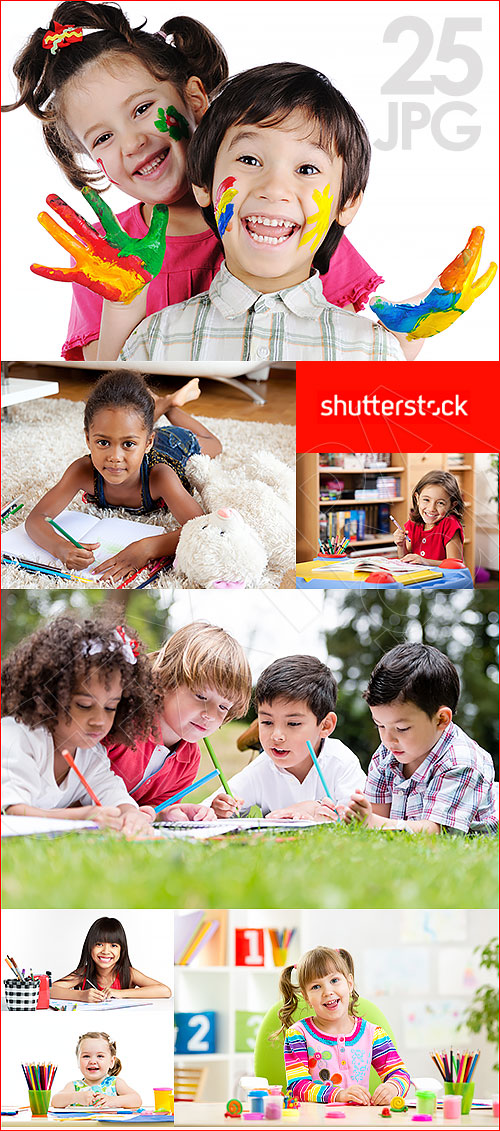 Little Children Painting 25xJPG