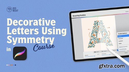 Skillshare - Decorative Letters Using Symmetry in Procreate
