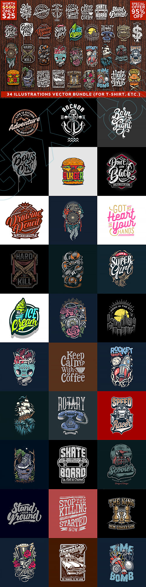 CM – Illustrations Vector Bundle 1265103