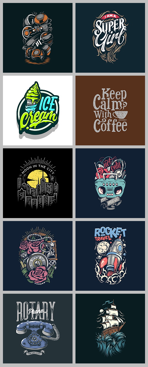 CM – Illustrations Vector Bundle 1265103