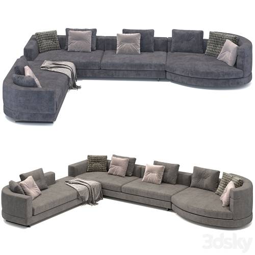 '3dsky Pro - Minotti Alexander sofa' '3dsky Pro - Minotti Alexander sofa'