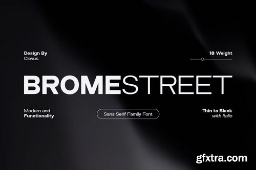 CreativeMarket - Brome Street Family Condensed Font