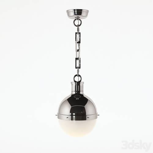 '3dsky Pro - Thomas O'Brien Modern Hicks Small Pendant (Polished Nicke)' '3dsky Pro - Thomas O'Brien Modern Hicks Small Pendant (Polished Nicke)'