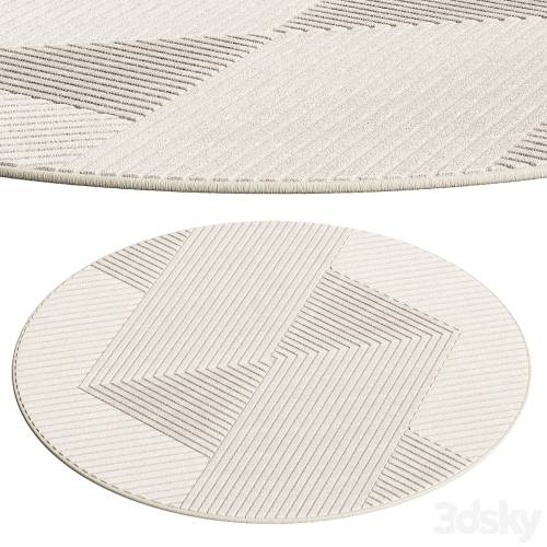 '3dsky Pro - Round Rug Mars by Benuta' '3dsky Pro - Round Rug Mars by Benuta'
