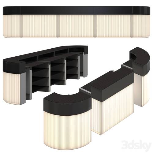 '3dsky Pro - Slide CORDIALE bar counter' '3dsky Pro - Slide CORDIALE bar counter'