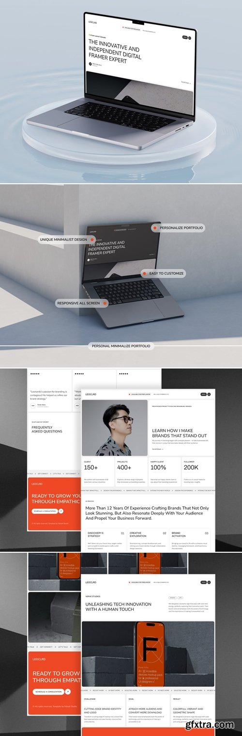 Leonor | Personal Framer Template