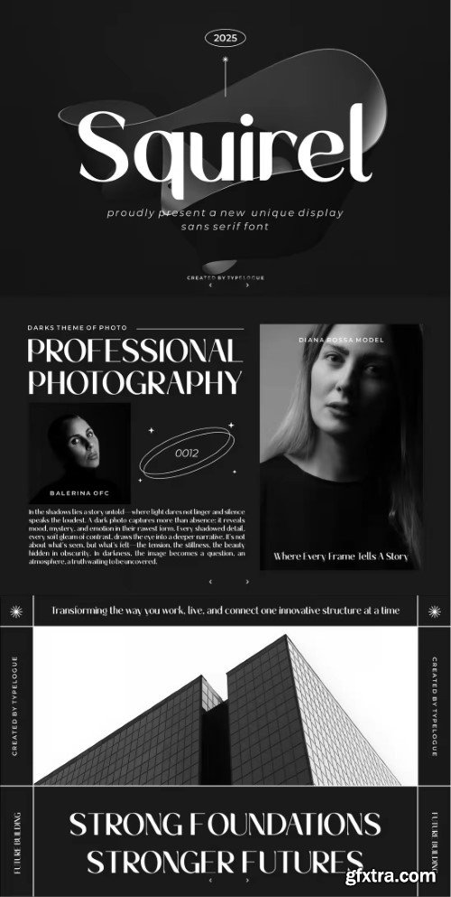 Squirel - Unique Sans Serif