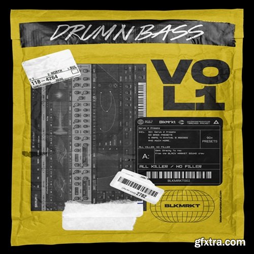 BLACKMARKETSOUND Drum & Bass Vol 1: Serum 2 Presets