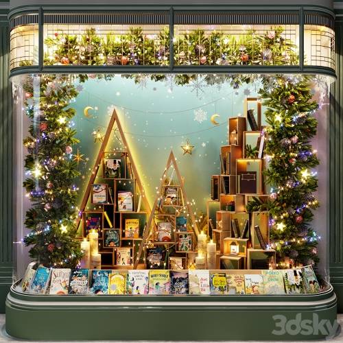 '3dsky Pro - New Year's showcase of the book store' '3dsky Pro - New Year's showcase of the book store'