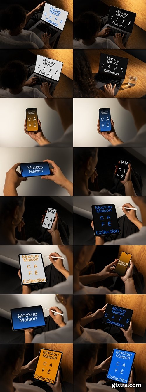 Mockup Maison - Cafe2 Collection - 16 Mockups
